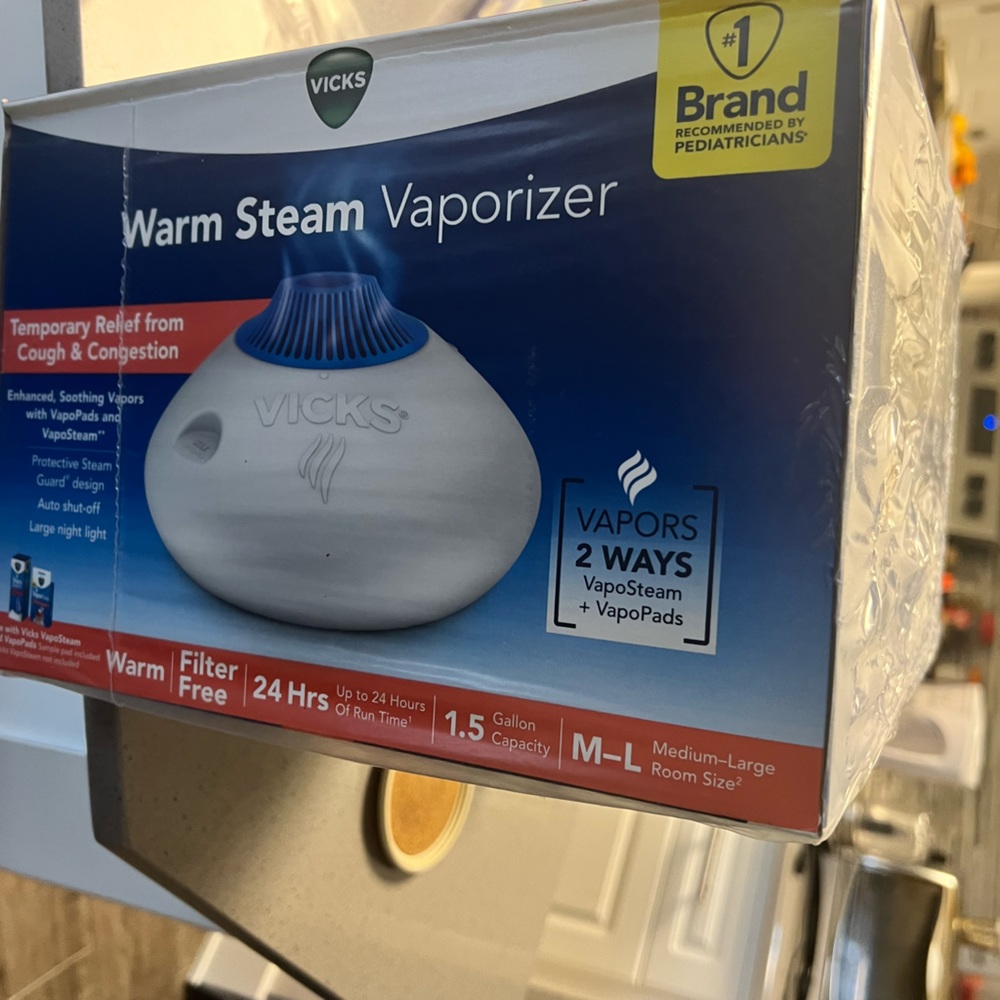 Brand New Vicks Warm Steam Vaporizer